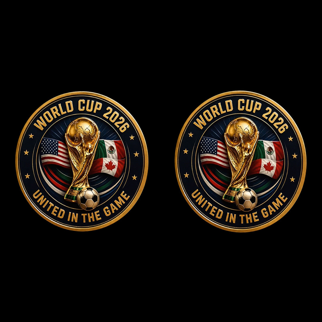 🏆 World Cup 2026 Commemorative Coin USA 🇺🇸 Canada 🇨🇦 Mexico 🇲🇽 Limited Edition Collectible