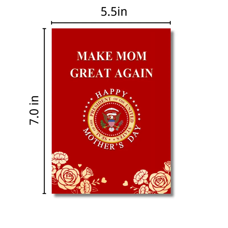 Funny Talking Mother’s Day Card with Voice Audio – Musical Pop Up Greeting Card for Mom, Wife, Grandma – Hilarious Gag Gift