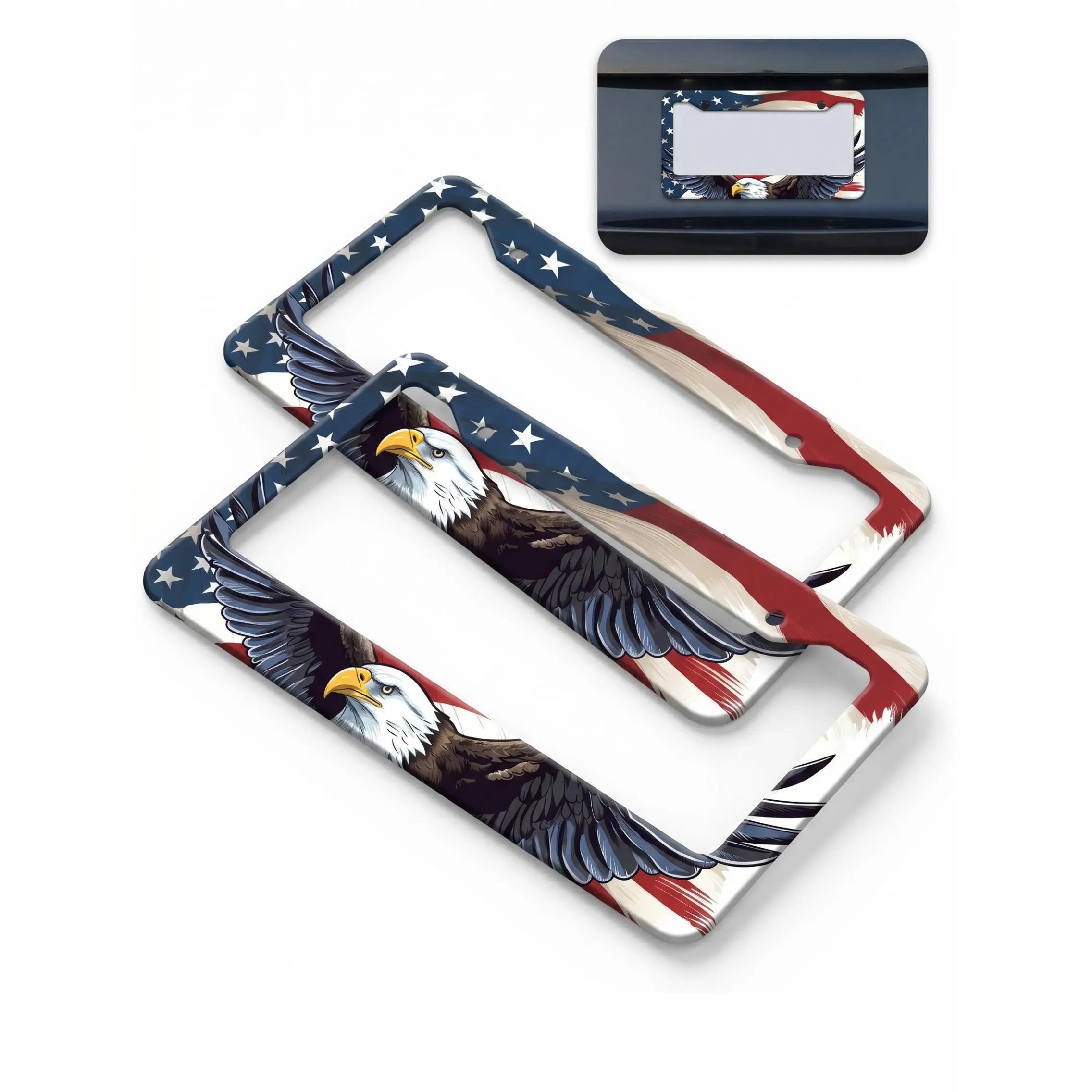 250th Anniversary U.S. License Plate Frame – Patriotic Liberty Design 1776-2026