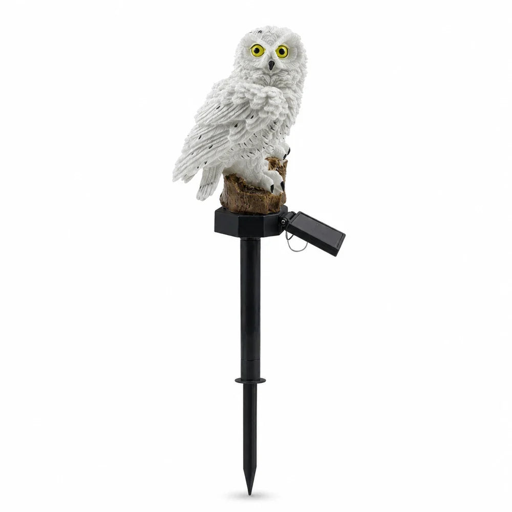 Solar Owl Pathway Light