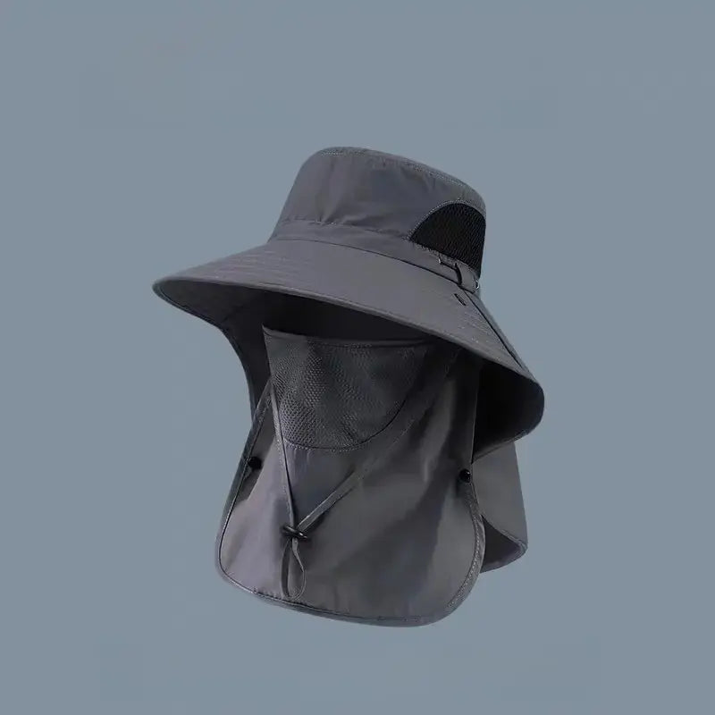 Fisherman's Hat Detachable Outdoor Fishing Face Covering Neck Protection Sun Hat
