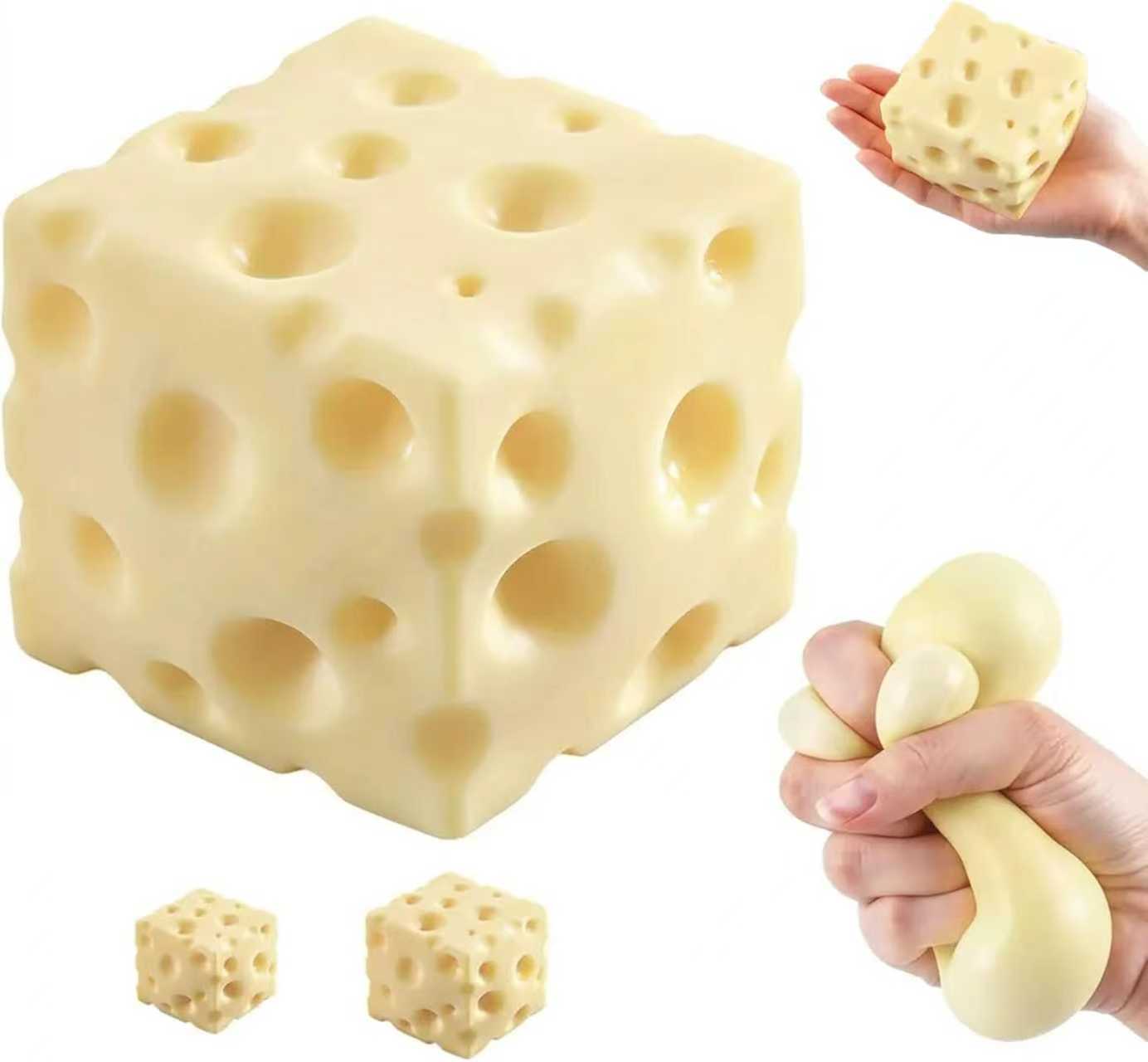 Slow Rise Squishy Cheese Block