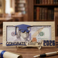 Graduation 2026 Money Holder-Unique Wooden Cash Gift Box for Class of 2026