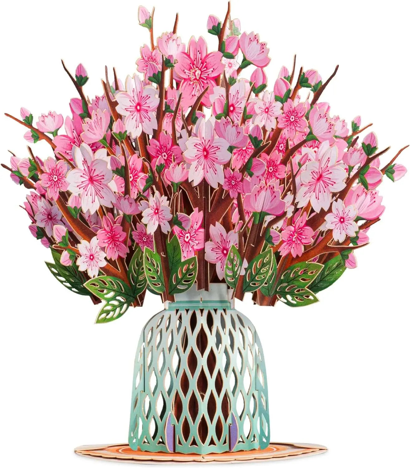 Paper Love Flower Bouquet Pop-Up Card