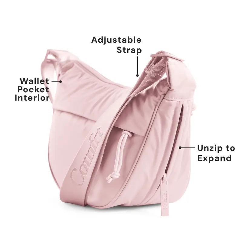Lightweight Expandable Water-Resistant Sling & Shoulder Bag