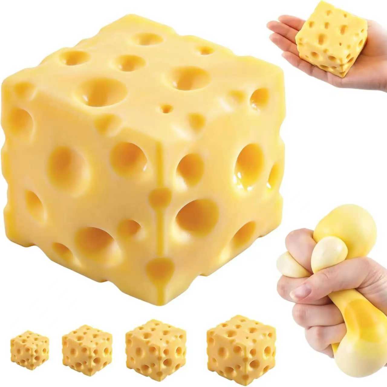 Slow Rise Squishy Cheese Block