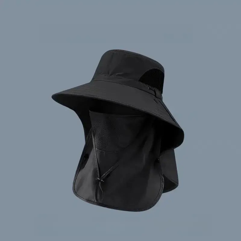 Fisherman's Hat Detachable Outdoor Fishing Face Covering Neck Protection Sun Hat