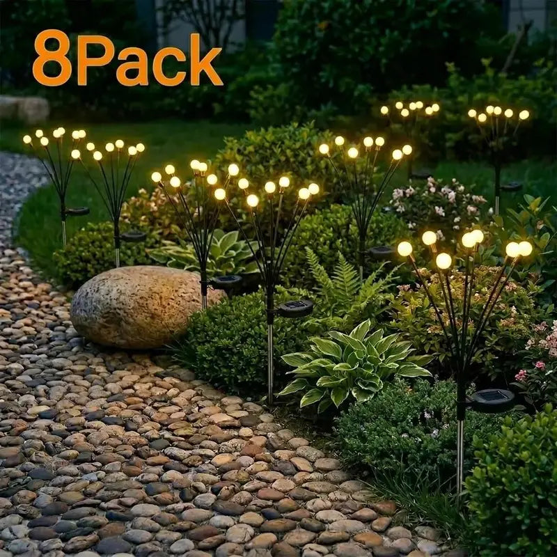 Outdoor Solar Garden Firefly Lights