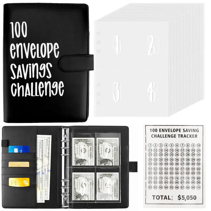 100 Envelopes Money Saving Challenge