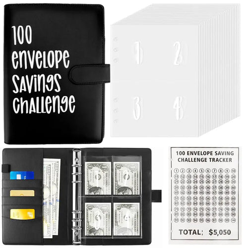 100 Envelopes Money Saving Challenge