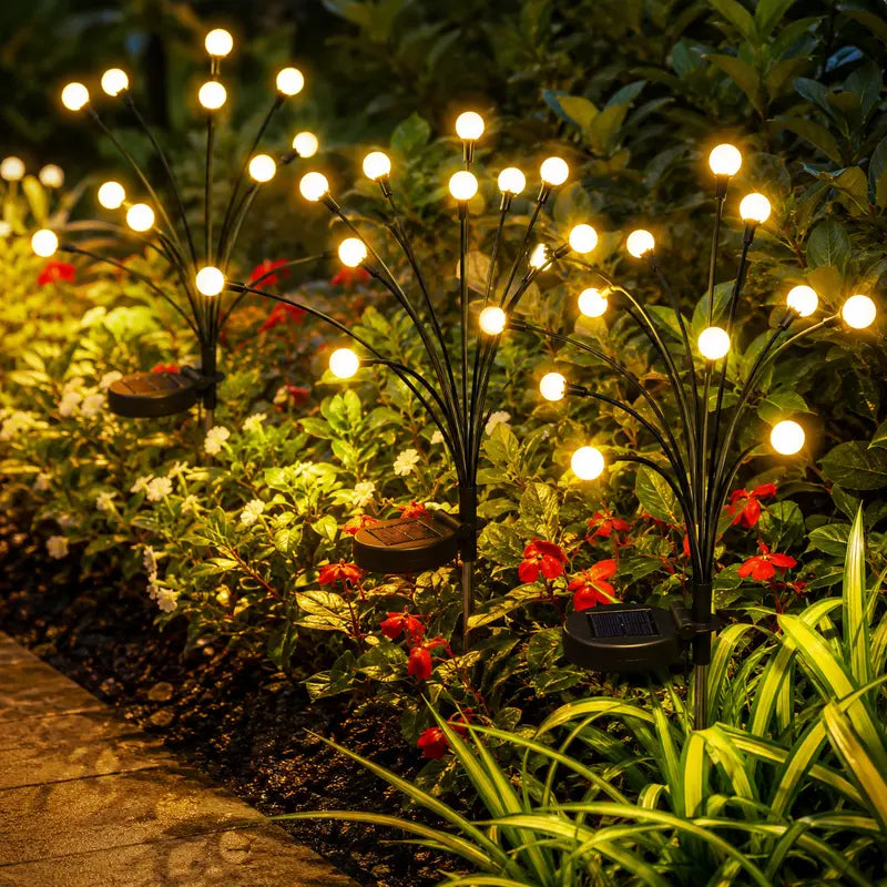 Outdoor Solar Garden Firefly Lights