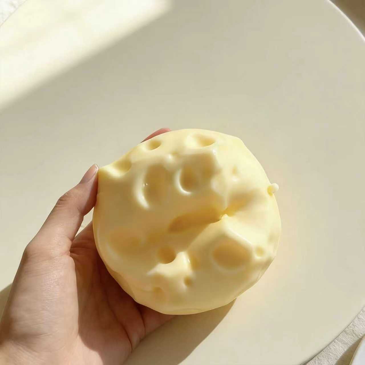 Slow Rise Squishy Cheese Block