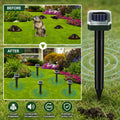 🌸Summer Sale 50% OFF☘️Solar Powered Waterproof Screw Mole Repellent