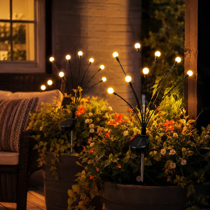 Outdoor Solar Garden Firefly Lights