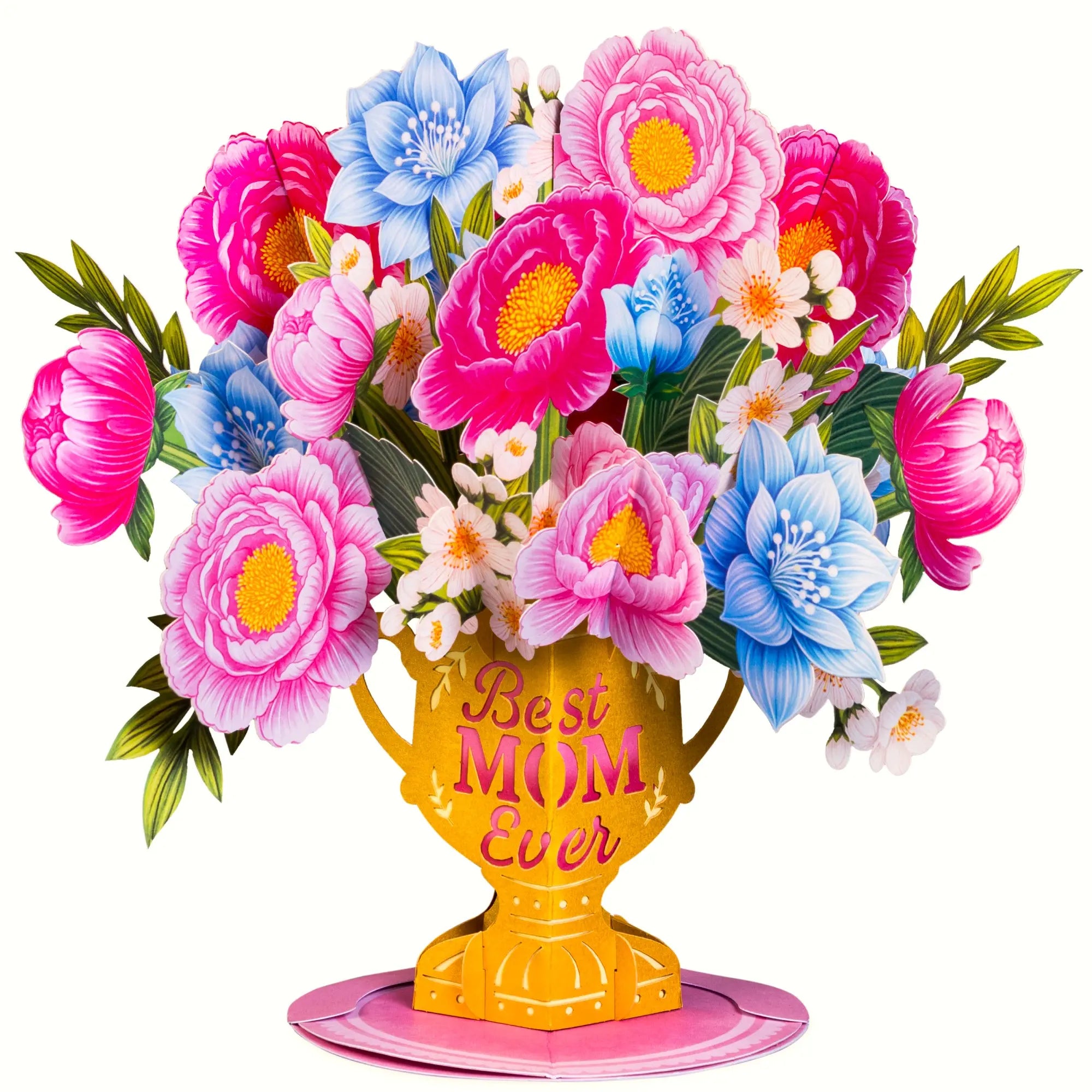 Paper Love Flower Bouquet Pop-Up Card