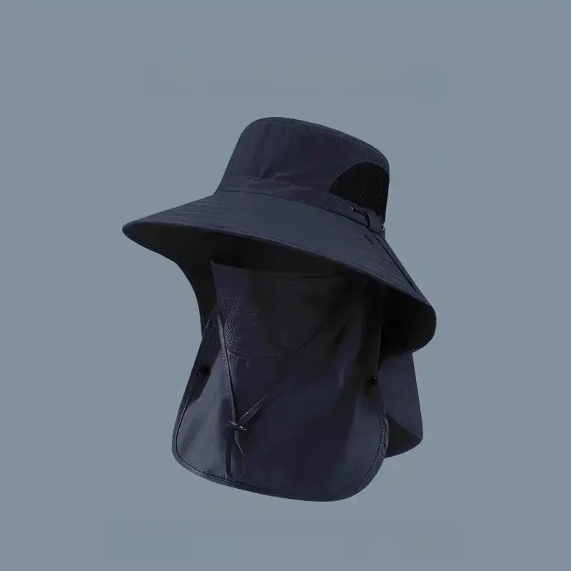 Fisherman's Hat Detachable Outdoor Fishing Face Covering Neck Protection Sun Hat