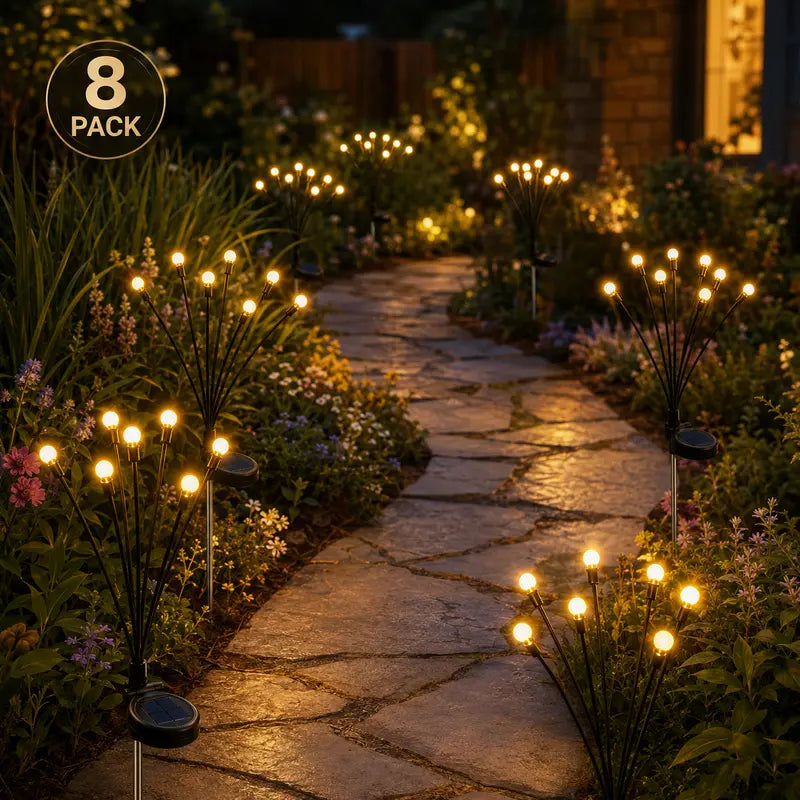 Outdoor Solar Garden Firefly Lights