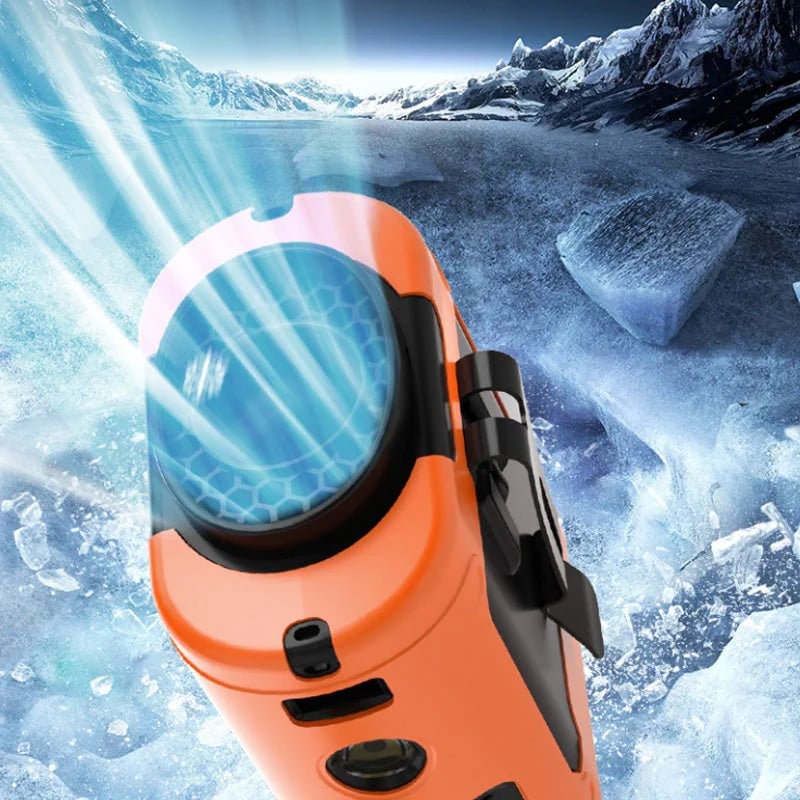 🔥Last Day 49% OFF🔥Portable Fan, USB Rechargeable Waist Fan with Clip & Power Bank, Personal Cooling Fan for Outdoor Travel Camping