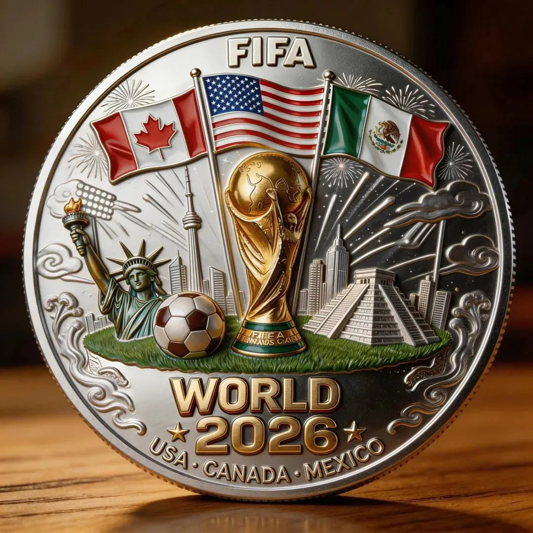 ⚽ World Cup 2026 Commemorative Coin