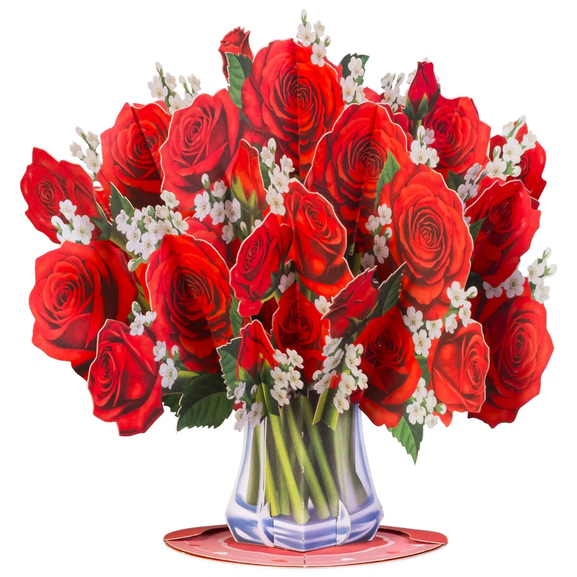 Paper Love Flower Bouquet Pop-Up Card