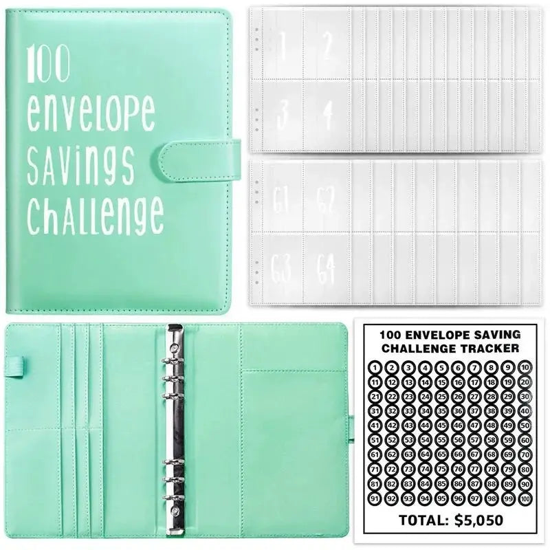 100 Envelopes Money Saving Challenge