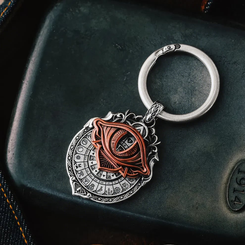 👁️‍🗨️Handmade Tarot Vision Pendant: Connect to Cosmic Wisdom Anytime（Cheat Sheet Included)