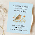 Funny Mother’s Day Card, A Little Birdie Greeting Card for Mom