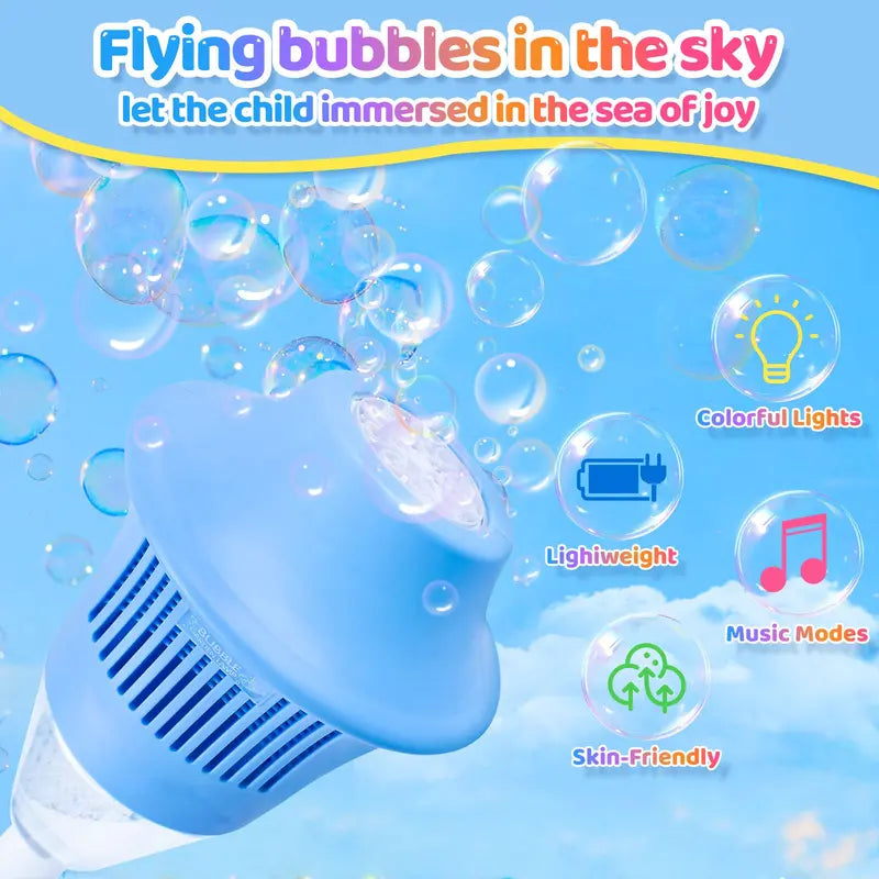 Automatic Standing Bubble Machine for Kids