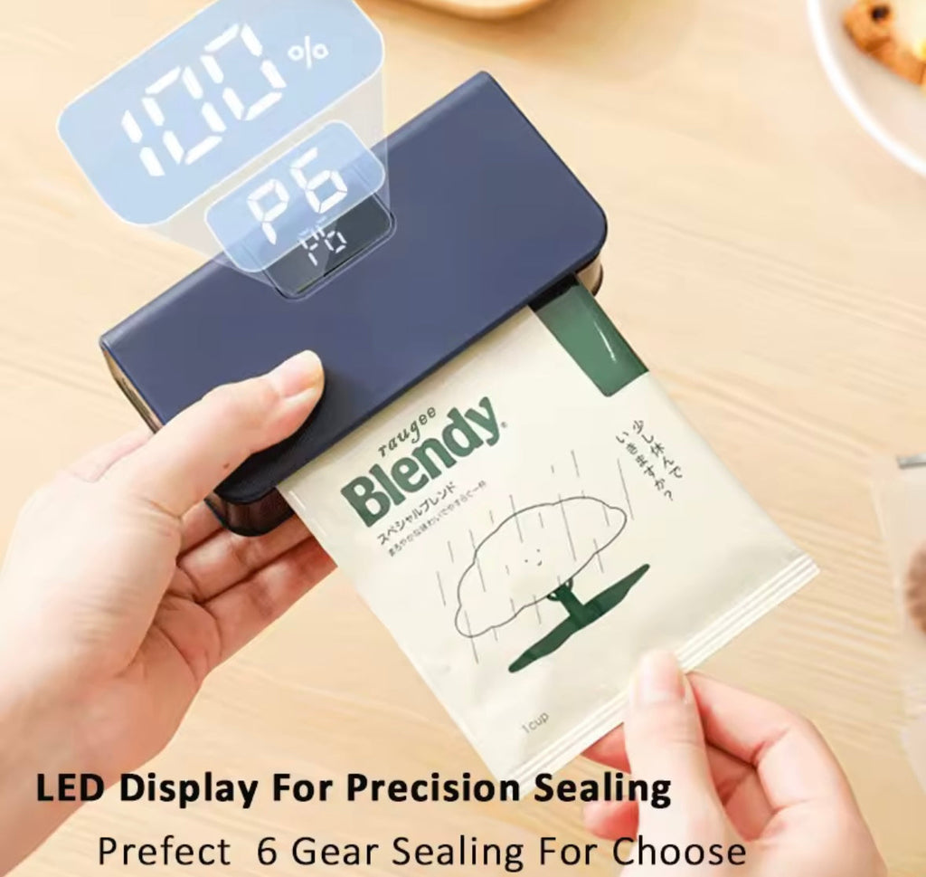 FreshSeal Pro Vacuum Food Sealer – Keep Food Fresh Up To 5X Longer & Reduce Waste