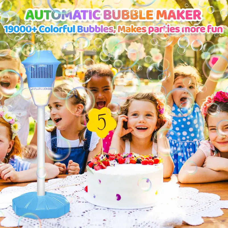 Automatic Standing Bubble Machine for Kids