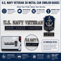 🇺🇸 Last Day Promo: 49% OFF -🎖️U.S. Military Veteran Car Emblem Metal Badge Collection