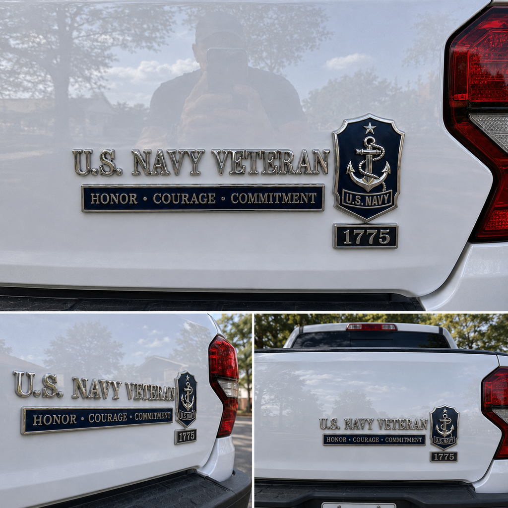 🇺🇸 Last Day Promo: 49% OFF -🎖️U.S. Military Veteran Car Emblem Metal Badge Collection