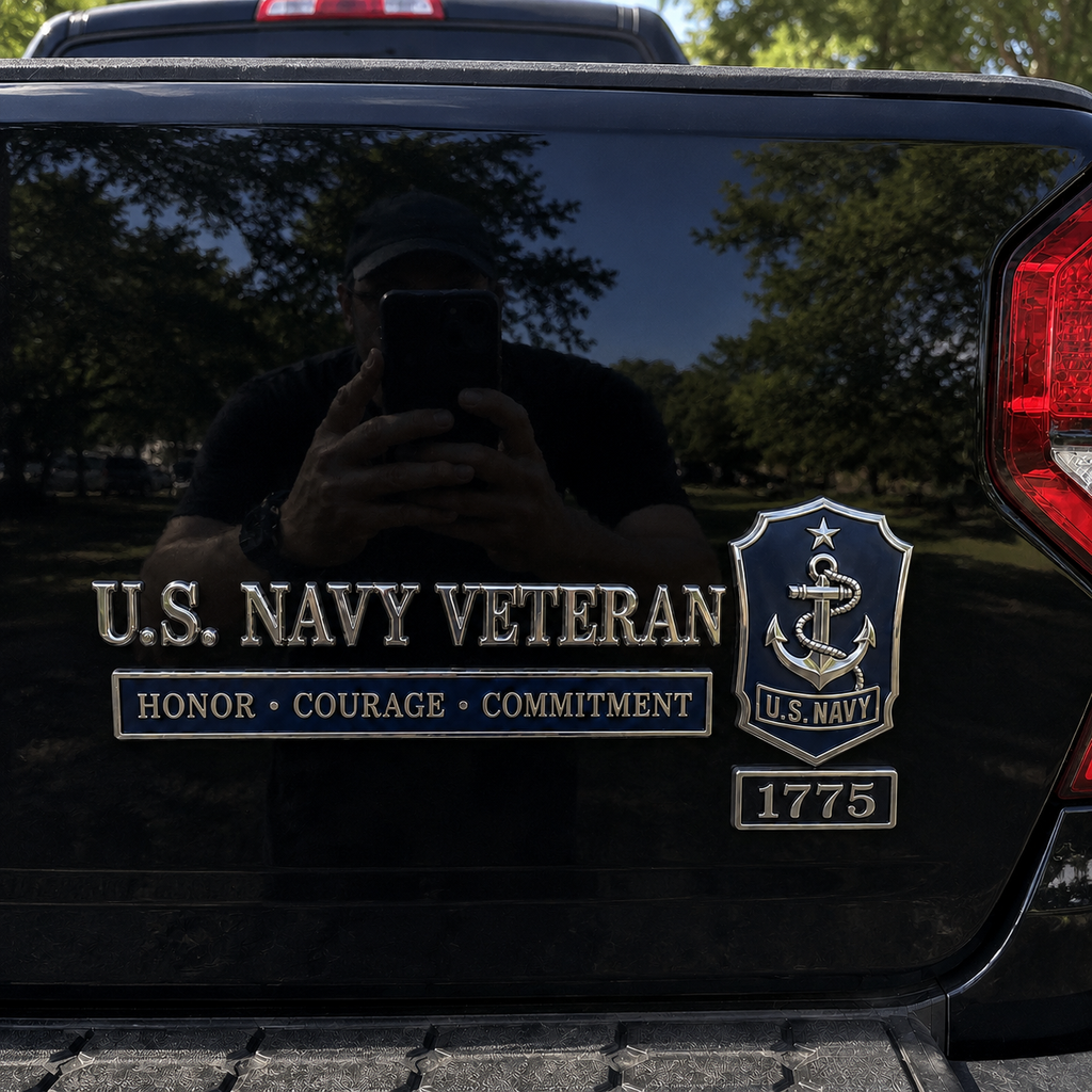 🇺🇸 Last Day Promo: 49% OFF -🎖️U.S. Military Veteran Car Emblem Metal Badge Collection