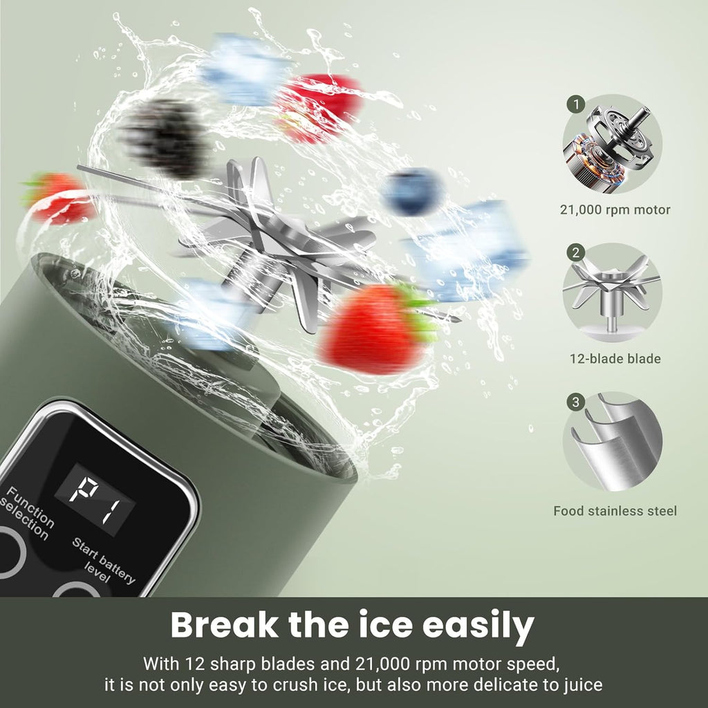 Portable Power Blender – Fresh Smoothies Anywhere