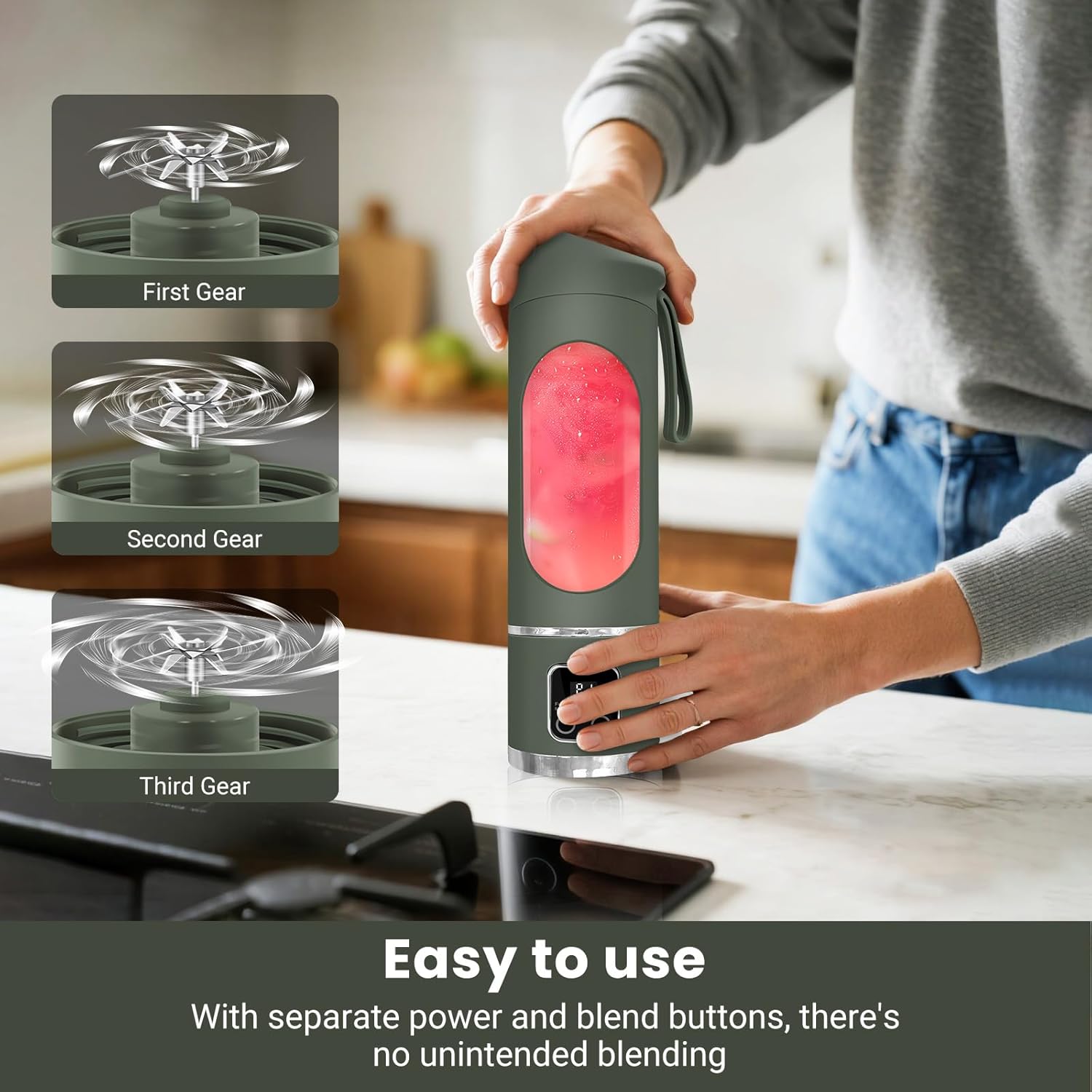 Portable Power Blender – Fresh Smoothies Anywhere